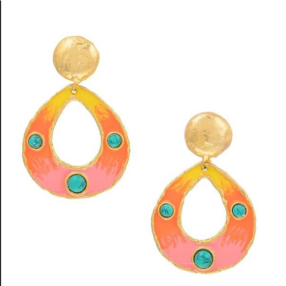 sylvia toledano Jewelry - Sylvia Toledano Thalita 22K Goldplated earrings